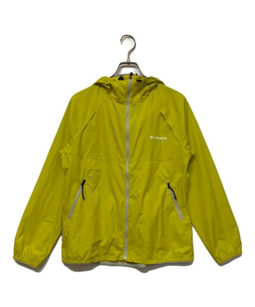 Columbia（コロンビア）Columbia (コロンビア) Trail Rush Softshell Jacket イエロー サイズ:SIZE Mの古着・服飾アイテム
