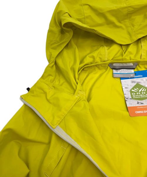 Columbia（コロンビア）Columbia (コロンビア) Trail Rush Softshell Jacket イエロー サイズ:SIZE Mの古着・服飾アイテム