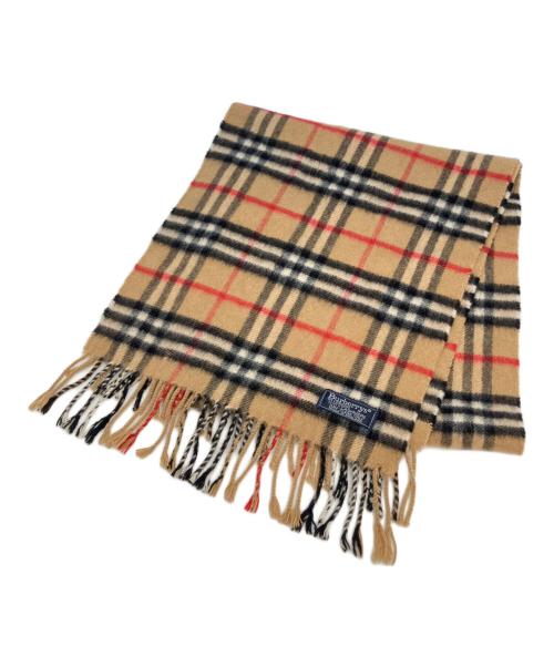 Burberry's（バーバリーズ）Burberry's (バーバリーズ) マフラー ベージュの古着・服飾アイテム