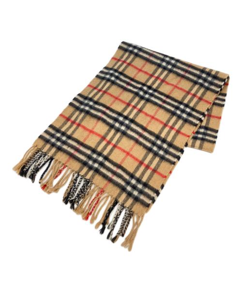Burberry's（バーバリーズ）Burberry's (バーバリーズ) マフラー ベージュの古着・服飾アイテム