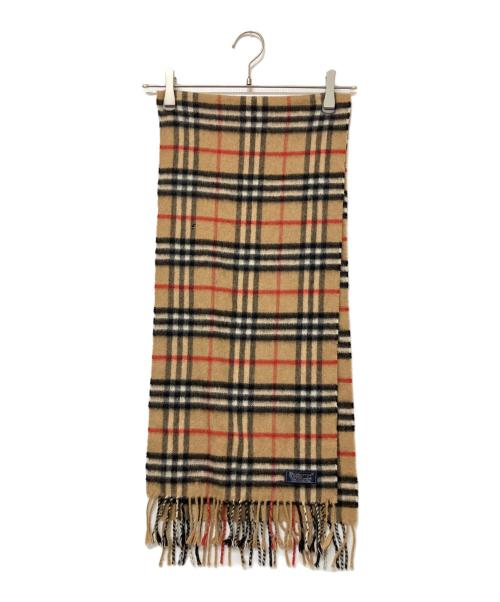Burberry's（バーバリーズ）Burberry's (バーバリーズ) マフラー ベージュの古着・服飾アイテム