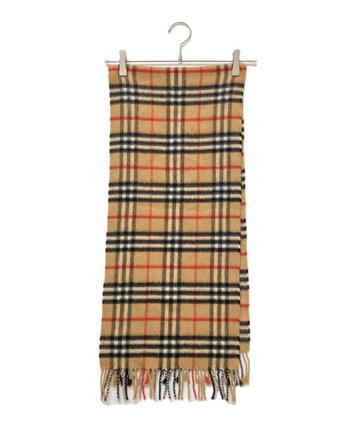 Burberry's（バーバリーズ）Burberry's (バーバリーズ) マフラー ベージュの古着・服飾アイテム