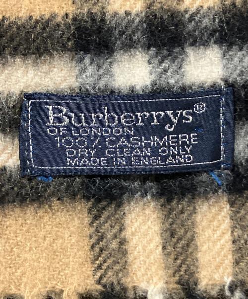 Burberry's（バーバリーズ）Burberry's (バーバリーズ) マフラー ベージュの古着・服飾アイテム