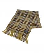 Burberry'sバーバリーズ）の古着「マフラー」｜ブラウン×ベージュ