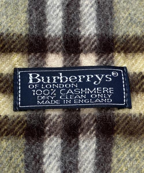 Burberry's（バーバリーズ）Burberry's (バーバリーズ) マフラー ブラウン×ベージュの古着・服飾アイテム