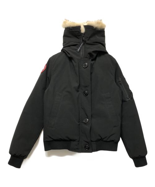 CANADA GOOSE（カナダグース）CANADA GOOSE (カナダグース) LABRADOR BOMBER　ダウンジャケット ブラック サイズ:SIZE Mの古着・服飾アイテム