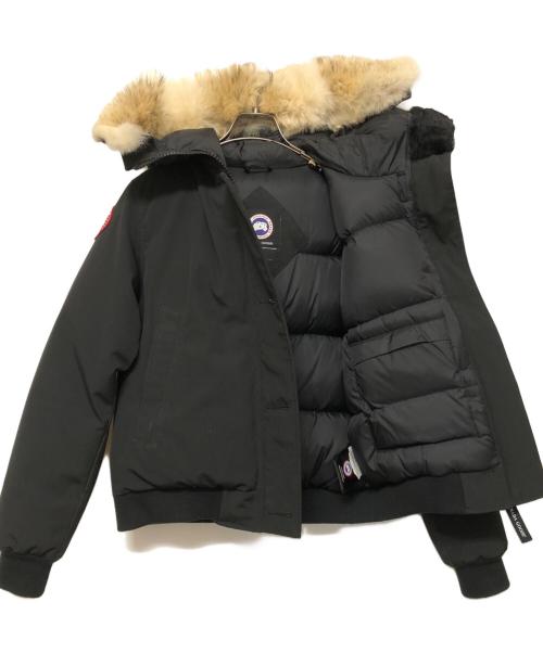 CANADA GOOSE（カナダグース）CANADA GOOSE (カナダグース) LABRADOR BOMBER　ダウンジャケット ブラック サイズ:SIZE Mの古着・服飾アイテム