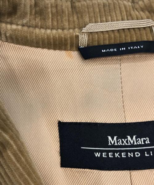 MaxMara（マックスマーラ）MaxMara (マックスマーラ) コーデュロイジャケット ブラウン サイズ:42の古着・服飾アイテム