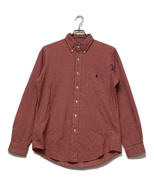 POLO RALPH LAUREN（ポロ・ラルフローレン）POLO RALPH LAUREN (ポロ・ラルフローレン) CUSTOM FIT レッド サイズ:SIZE Mの古着・服飾アイテム