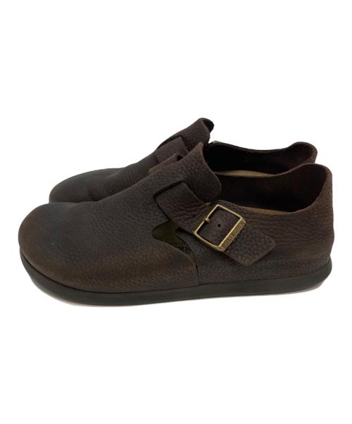 BIRKENSTOCK（ビルケンシュトック）BIRKENSTOCK (ビルケンシュトック) レザーサンダル ブラウン サイズ:27の古着・服飾アイテム