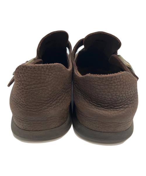 BIRKENSTOCK（ビルケンシュトック）BIRKENSTOCK (ビルケンシュトック) レザーサンダル ブラウン サイズ:27の古着・服飾アイテム