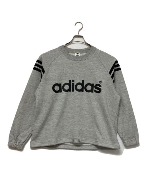 adidas（アディダス）adidas (アディダス) スウェット グレー サイズ:Lの古着・服飾アイテム