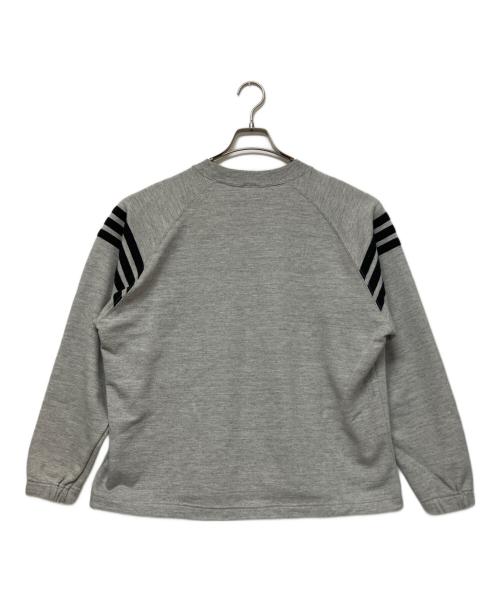 adidas（アディダス）adidas (アディダス) スウェット グレー サイズ:Lの古着・服飾アイテム