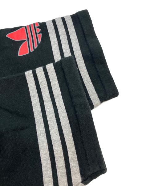 adidas（アディダス）adidas (アディダス) 半袖カットソー グレー×ブラック サイズ:M-Lの古着・服飾アイテム