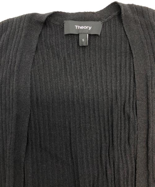 theory（セオリー）theory (セオリー) 薄手カーディガン ブラック サイズ:SIZE Sの古着・服飾アイテム