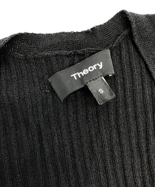 theory（セオリー）theory (セオリー) 薄手カーディガン ブラック サイズ:SIZE Sの古着・服飾アイテム