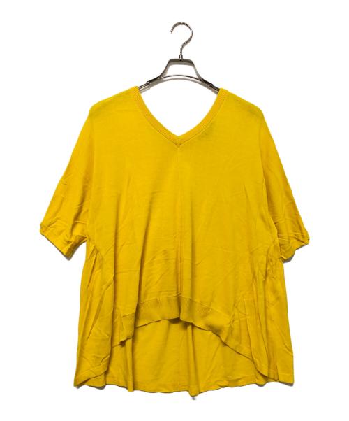 TORRAZZO DONNA（トラッゾドンナ）TORRAZZO DONNA (トラッゾドンナ) 薄手ニット イエロー サイズ:不明の古着・服飾アイテム