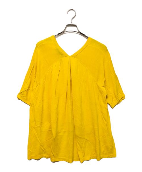 TORRAZZO DONNA（トラッゾドンナ）TORRAZZO DONNA (トラッゾドンナ) 薄手ニット イエロー サイズ:不明の古着・服飾アイテム
