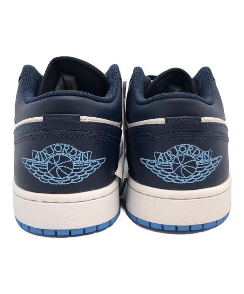 NIKE（ナイキ）NIKE (ナイキ) Nike Air Jordan 1 Low　ローカットスニーカー ネイビー×ホワイト サイズ:SIZE 27.5cmの古着・服飾アイテム
