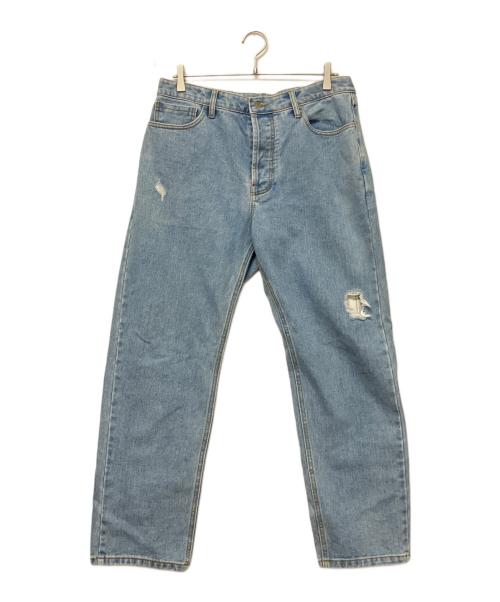 LIBERE（リベーレ）LIBERE (リベーレ) ダメージデニムパンツ ブルー サイズ:Freeの古着・服飾アイテム