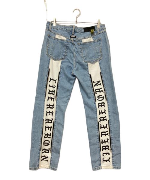 LIBERE（リベーレ）LIBERE (リベーレ) ダメージデニムパンツ ブルー サイズ:Freeの古着・服飾アイテム