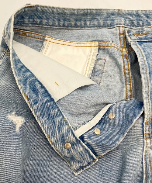LIBERE（リベーレ）LIBERE (リベーレ) ダメージデニムパンツ ブルー サイズ:Freeの古着・服飾アイテム