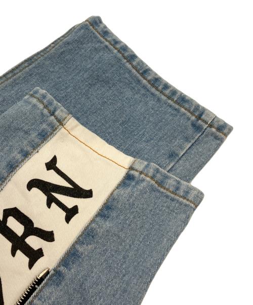LIBERE（リベーレ）LIBERE (リベーレ) ダメージデニムパンツ ブルー サイズ:Freeの古着・服飾アイテム
