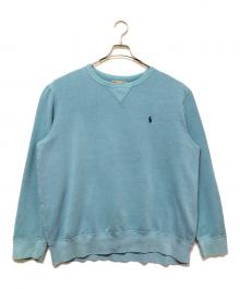 POLO RALPH LAUREN（ポロ・ラルフローレン）の古着「長袖カットソー」｜スカイブルー