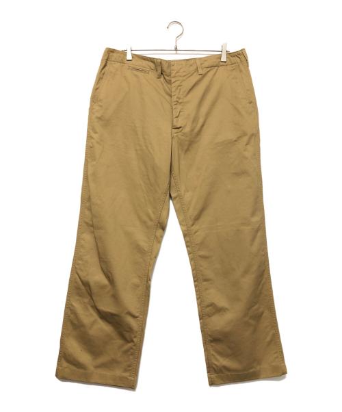 KOJIMA GENES（コジマジーンズ）KOJIMA GENES (コジマジーンズ) テーパードパンツ ベージュ サイズ:SIZE 38の古着・服飾アイテム
