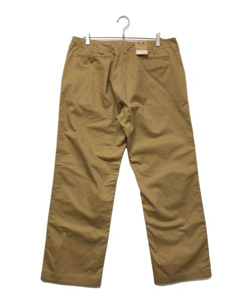 KOJIMA GENES（コジマジーンズ）KOJIMA GENES (コジマジーンズ) テーパードパンツ ベージュ サイズ:SIZE 38の古着・服飾アイテム