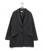 BARNEYS NEWYORKバーニーズ・ニューヨーク）の古着「ウールコート」｜グレー