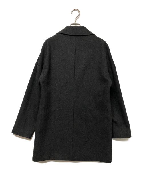 BARNEYS NEWYORK（バーニーズ・ニューヨーク）BARNEYS NEWYORK (バーニーズ・ニューヨーク) ウールコート グレー サイズ:XSの古着・服飾アイテム