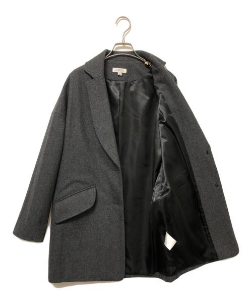 BARNEYS NEWYORK（バーニーズ・ニューヨーク）BARNEYS NEWYORK (バーニーズ・ニューヨーク) ウールコート グレー サイズ:XSの古着・服飾アイテム
