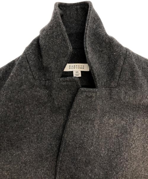 BARNEYS NEWYORK（バーニーズ・ニューヨーク）BARNEYS NEWYORK (バーニーズ・ニューヨーク) ウールコート グレー サイズ:XSの古着・服飾アイテム