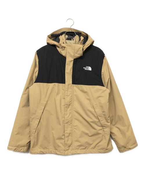 THE NORTH FACE（ザ ノース フェイス）THE NORTH FACE (ザ ノース フェイス) ローンピーク トリクライメイト ジャケット ベージュ×ブラック サイズ:Lの古着・服飾アイテム