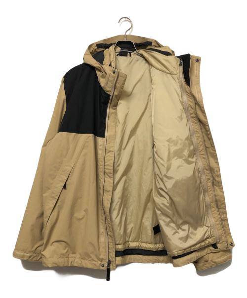THE NORTH FACE（ザ ノース フェイス）THE NORTH FACE (ザ ノース フェイス) ローンピーク トリクライメイト ジャケット ベージュ×ブラック サイズ:Lの古着・服飾アイテム