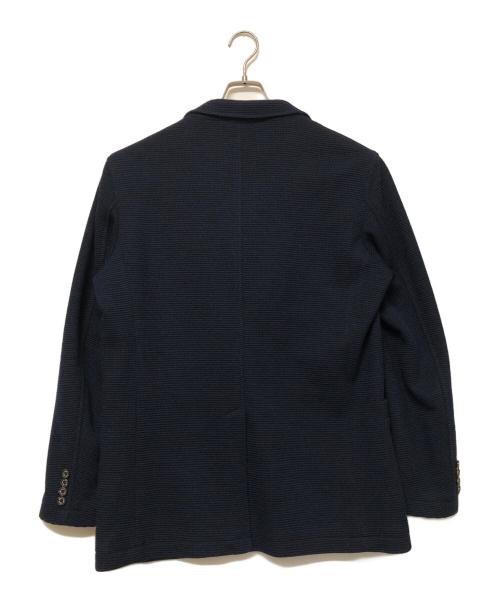 BISHU JAPAN（ビシュウ ジャパン）BISHU JAPAN (ビシュウ ジャパン) 2Bジャケット ブルー サイズ:3Lの古着・服飾アイテム