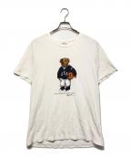 POLO RALPH LAURENポロ・ラルフローレン）の古着「半袖カットソー」｜ホワイト