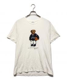 POLO RALPH LAUREN（ポロ・ラルフローレン）の古着「半袖カットソー」｜ホワイト