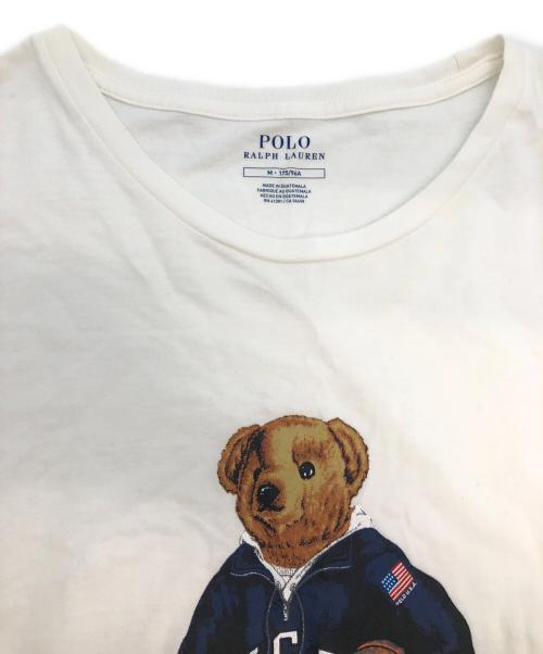 POLO RALPH LAUREN（ポロ・ラルフローレン）POLO RALPH LAUREN (ポロ・ラルフローレン) 半袖カットソー ホワイト サイズ:SIZE Mの古着・服飾アイテム