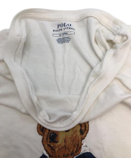 POLO RALPH LAUREN（ポロ・ラルフローレン）POLO RALPH LAUREN (ポロ・ラルフローレン) 半袖カットソー ホワイト サイズ:SIZE Mの古着・服飾アイテム