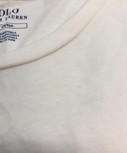 POLO RALPH LAUREN（ポロ・ラルフローレン）POLO RALPH LAUREN (ポロ・ラルフローレン) 半袖カットソー ホワイト サイズ:SIZE Mの古着・服飾アイテム