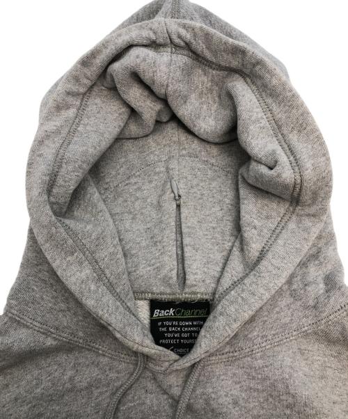 BACK CHANNEL（バックチャンネル）BACK CHANNEL (バックチャンネル) プルオーバーパーカー グレー サイズ:SIZE Mの古着・服飾アイテム