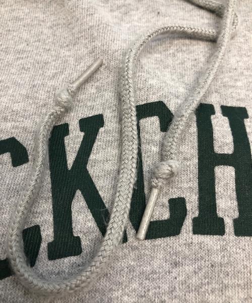 BACK CHANNEL（バックチャンネル）BACK CHANNEL (バックチャンネル) プルオーバーパーカー グレー サイズ:SIZE Mの古着・服飾アイテム