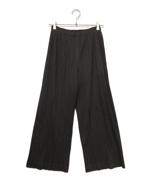 ISSEY MIYAKE（イッセイミヤケ）ISSEY MIYAKE (イッセイミヤケ) PLEATS PLEASE イージーパンツ グレー サイズ:不明の古着・服飾アイテム