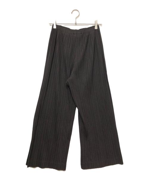 ISSEY MIYAKE（イッセイミヤケ）ISSEY MIYAKE (イッセイミヤケ) PLEATS PLEASE イージーパンツ グレー サイズ:不明の古着・服飾アイテム