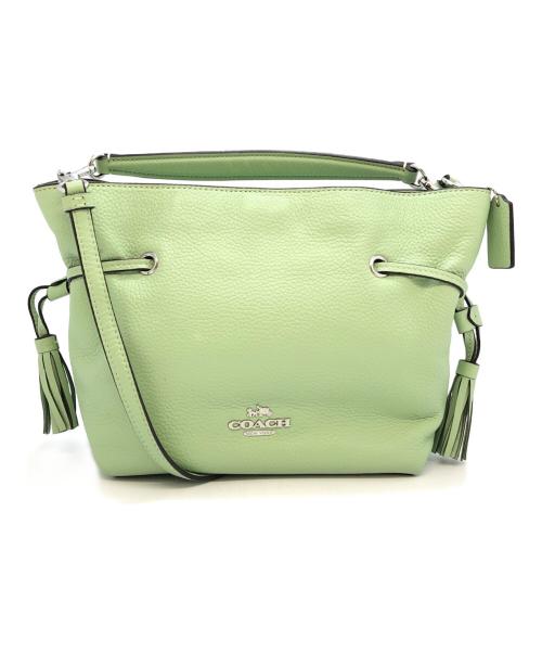 COACH（コーチ）COACH (コーチ) ショルダーバッグ グリーンの古着・服飾アイテム