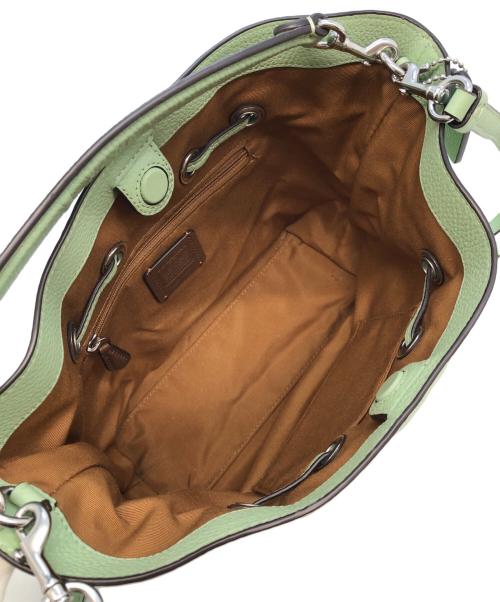 COACH（コーチ）COACH (コーチ) ショルダーバッグ グリーンの古着・服飾アイテム