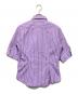 RALPH LAUREN (ラルフローレン) 半袖シャツ パープル×ホワイト サイズ:SIZE 6：4000円