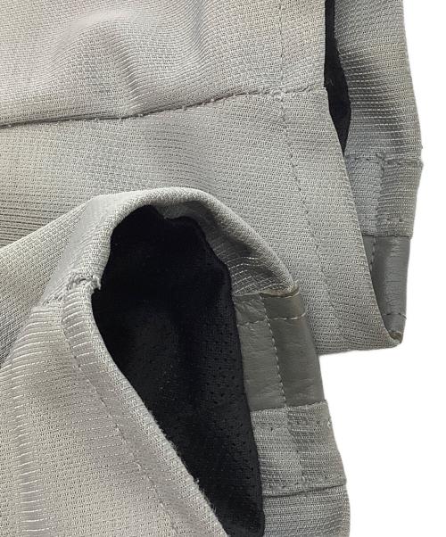 KADOYA（カドヤ）kadoya (カドヤ) ライダースメッシュジャケット グレー サイズ:Lの古着・服飾アイテム